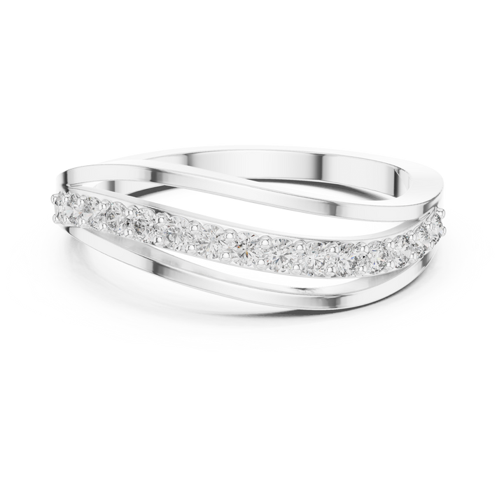 Prong set round lab-grown diamond ring by THE LAB Jewellers