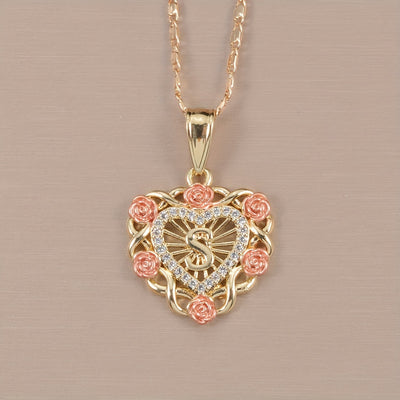 Elegant & Cute 14K Gold Plated Religious Rosary Jewelry