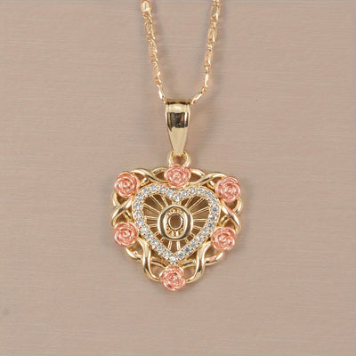 Elegant & Cute 14K Gold Plated Religious Rosary Jewelry