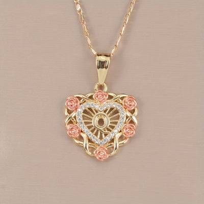 Elegant & Cute 14K Gold Plated Religious Rosary Jewelry