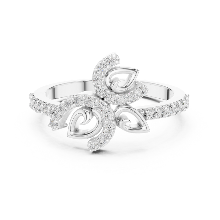 Prong set round lab-grown diamond ring by THE LAB Jewellers