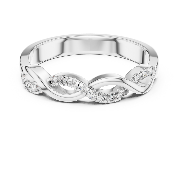 Round lab-grown diamond ring by THE LAB Jewellers