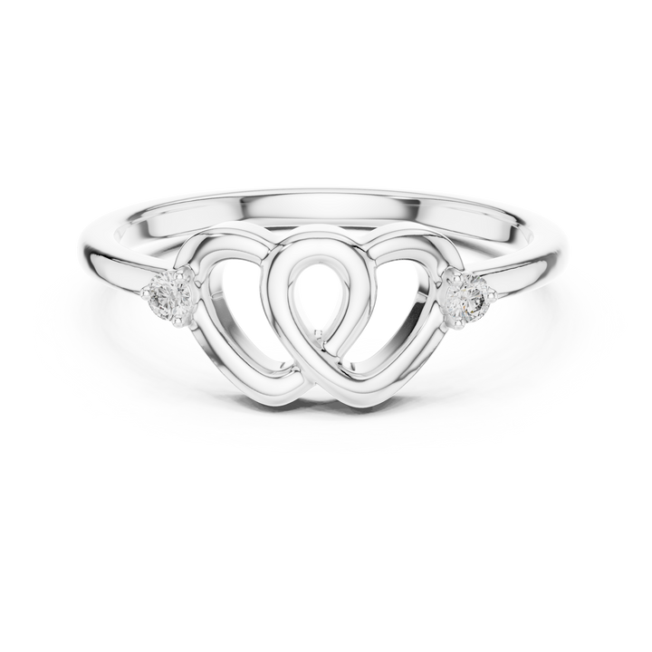 Claw-set round lab-grown diamond ring by THE LAB Jewellers