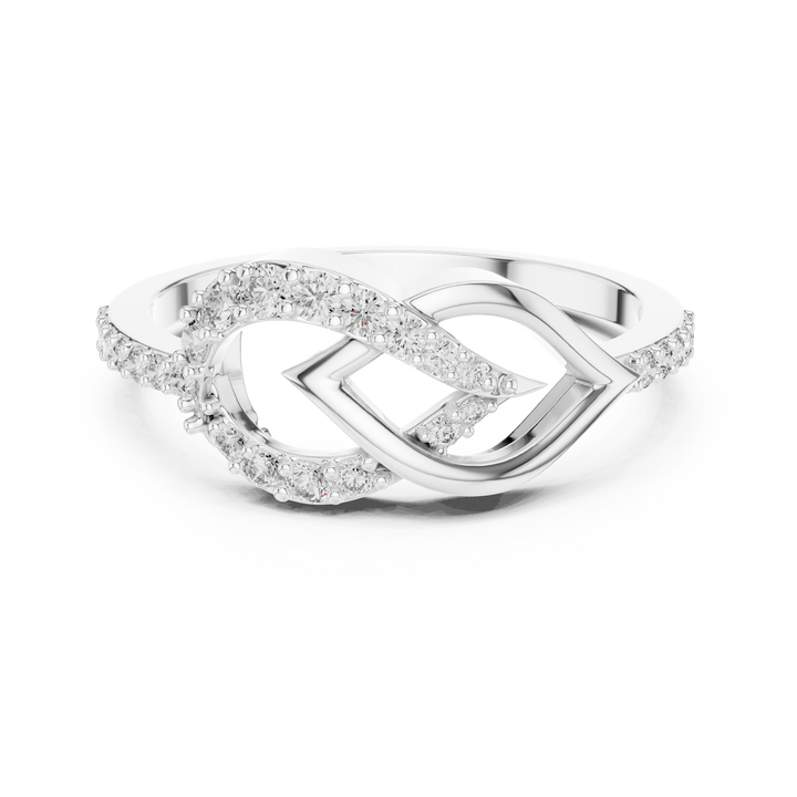 Prong set round lab-grown diamond ring by THE LAB Jewellers