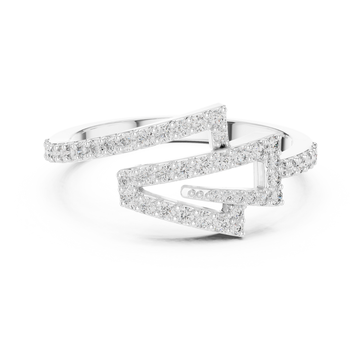 Prong set round lab-grown diamond ring by THE LAB Jewellers