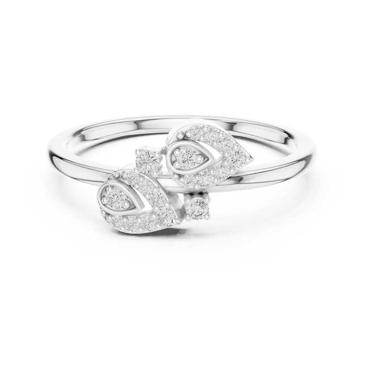 Round lab-grown diamond ring by THE LAB Jewellers