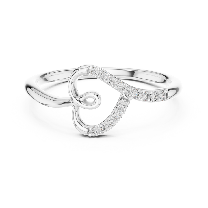 Micro prong round lab-grown diamond ring by THE LAB Jewellers