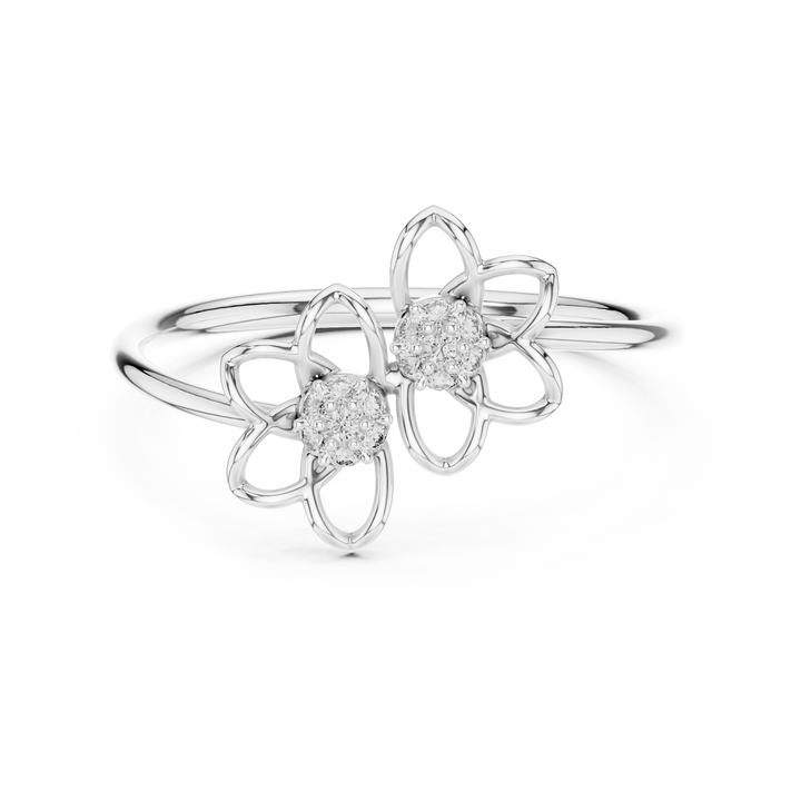 Prong set round lab-grown diamond ring by THE LAB Jewellers