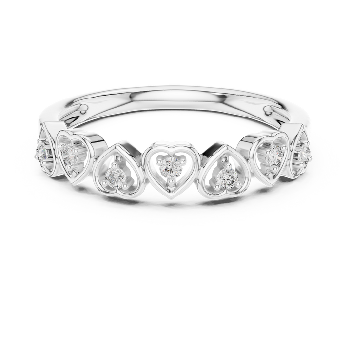 Claw-set round lab-grown diamond ring by THE LAB Jewellers