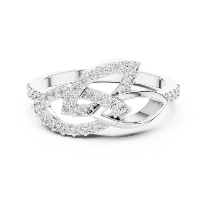 Prong set round lab-grown diamond ring by THE LAB Jewellers