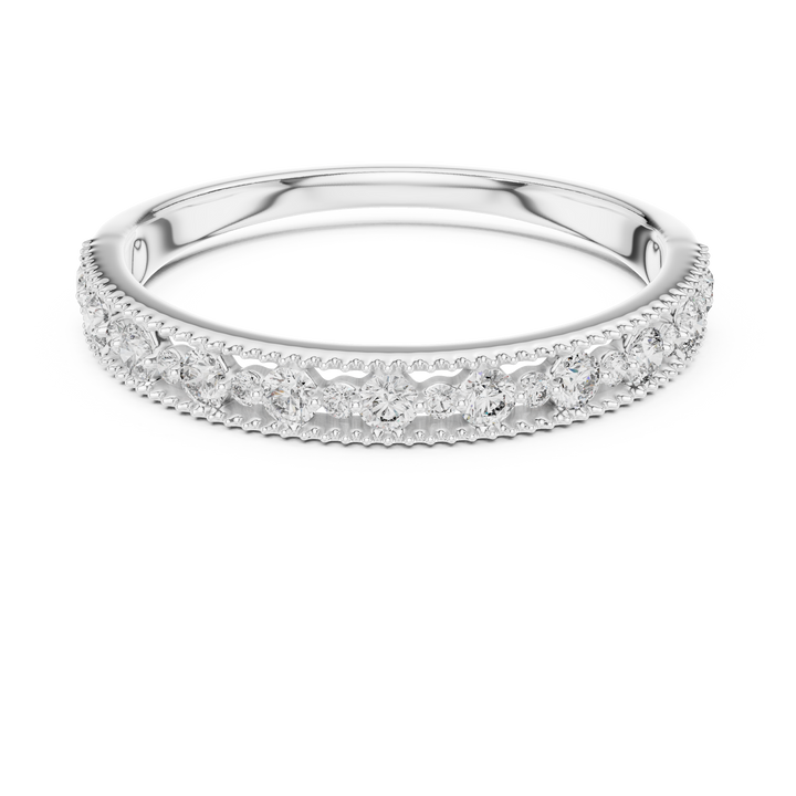 Claw-set round lab-grown diamond ring by THE LAB Jewellers