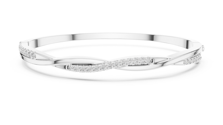 Round lab-grown diamond bracelet by THE LAB Jewellers