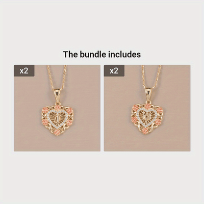 Elegant & Cute 14K Gold Plated Religious Rosary Jewelry